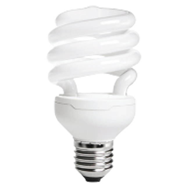 Éclairage extérieur en spirale pour que la lumière soit plus brillante